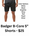 NCIS B-Core 5” Pocketed Shorts