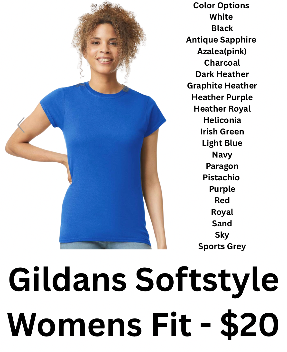 NCIS Gildan Softstyle Women’s Fit