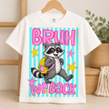 Bruh, We Back Racoon Youth Tee
