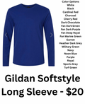 NCIS Gildan Softstyle Long Sleeve
