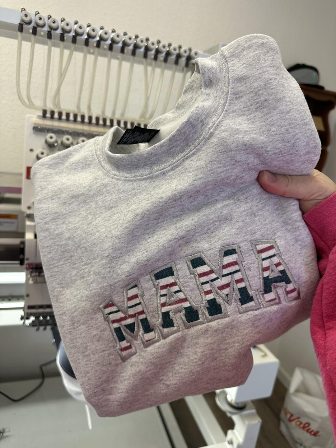 Custom MAMA Blanket Sweatshirt