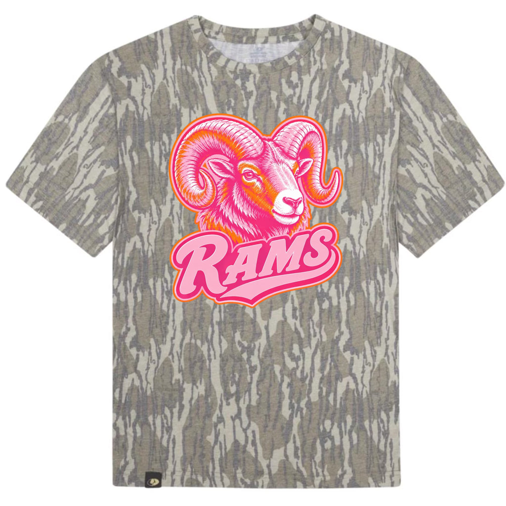 School Mascot Mossy Oak Tee