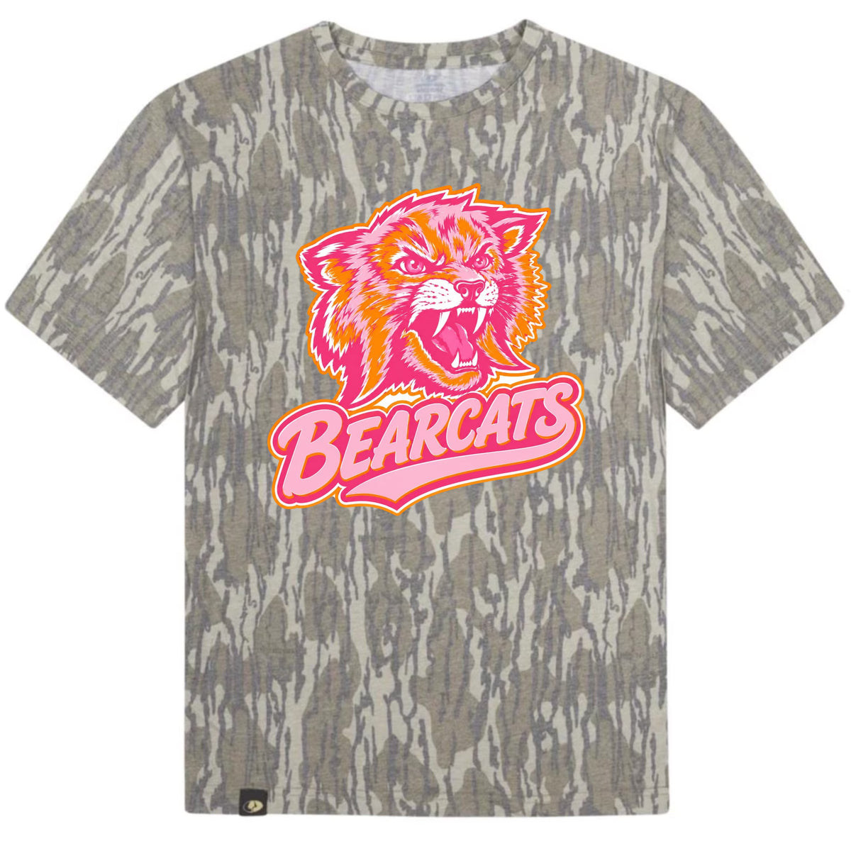 School Mascot Mossy Oak Tee