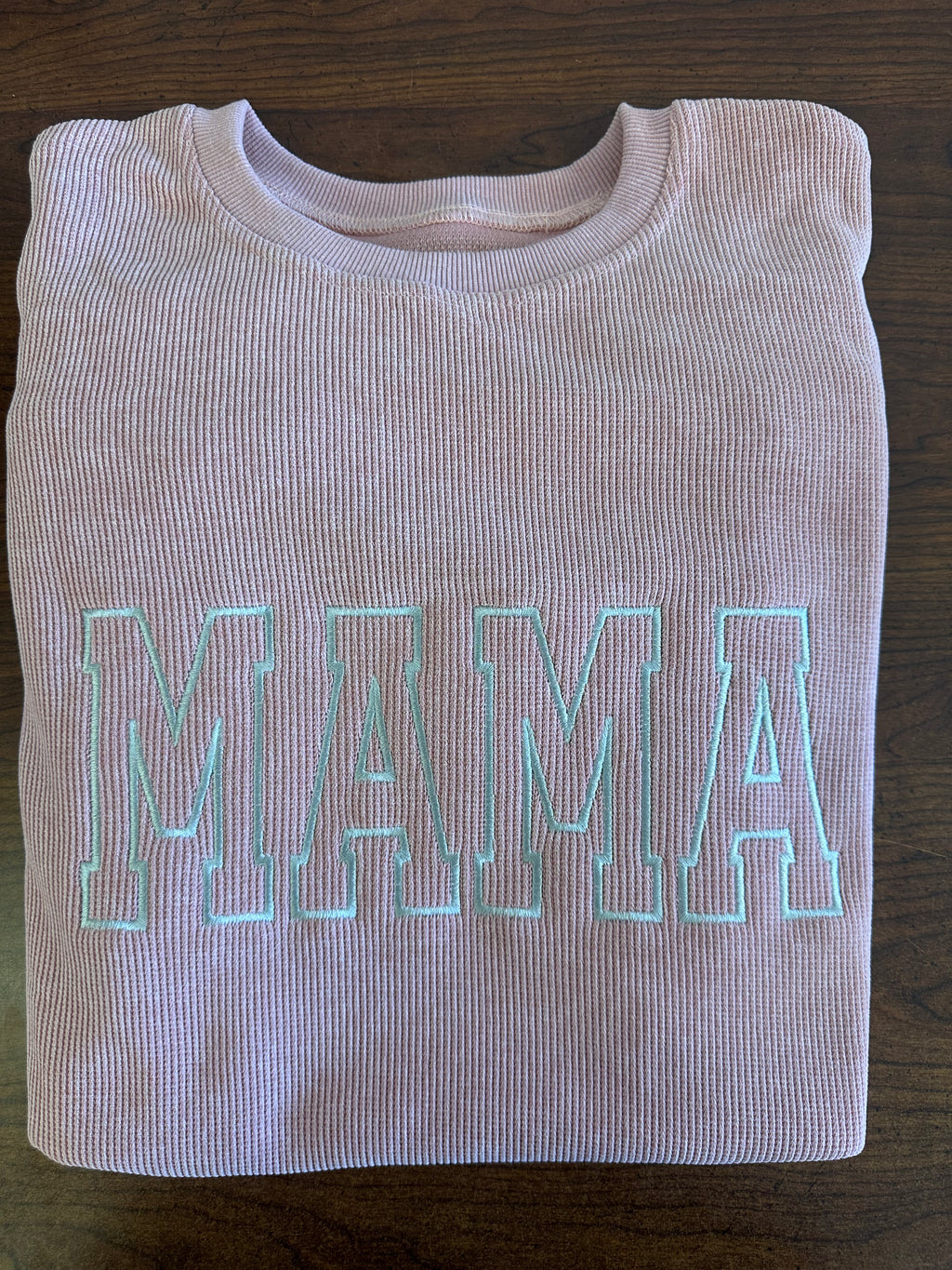 MAMA Ribbed Sweatshirt