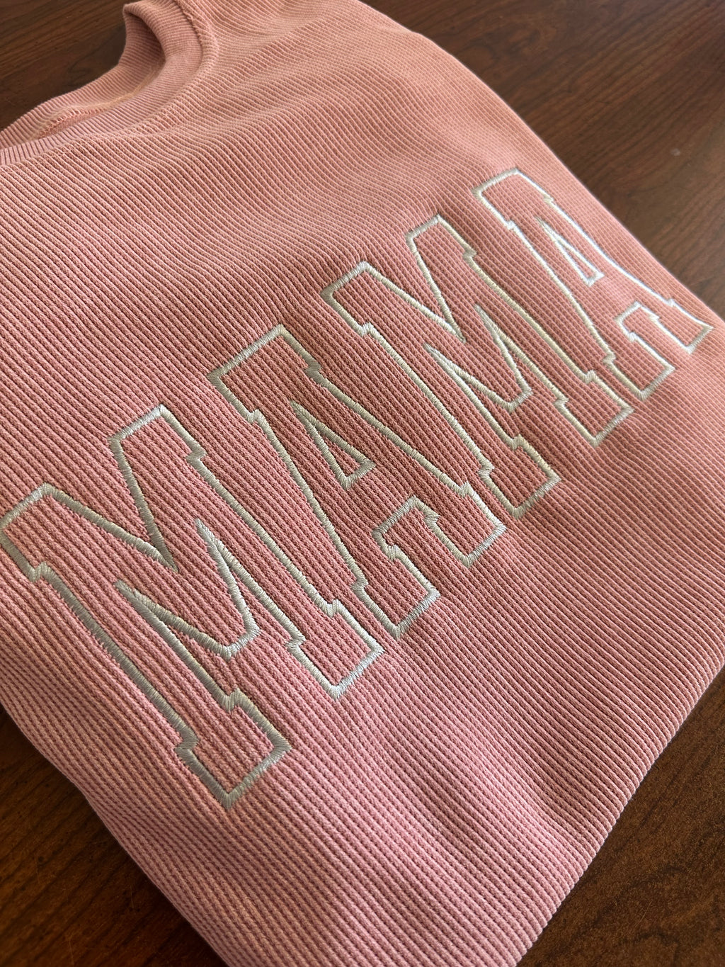 MAMA Ribbed Sweatshirt