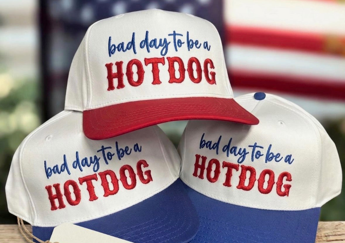 Bad Day to Be a Hotdog Trucker Hat
